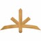 Ekena Millwork Alberta Rough Sawn Timber Gable Bracket, Western Red Cedar, 48"W x 26"H x 2"D x 4"F, 13/12 Pitch GBW048X26X0204ALB00RWR - alternate 1